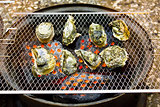 Oysters on the Grill in outdoor