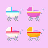 Vintage Baby Carriages
