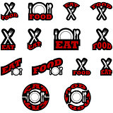 Eat food icons