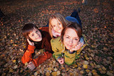 Family autumn portrait