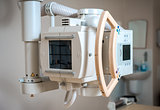 X-Ray (or radiography) equipment at hospital