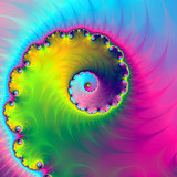 Color Wash Spiral