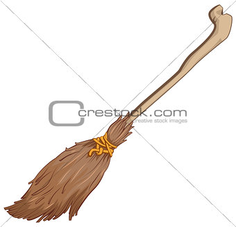 Old broom