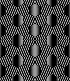 Seamless geometric op art pattern. 