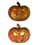 3d Halloween pumpkin