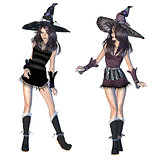 3d witch