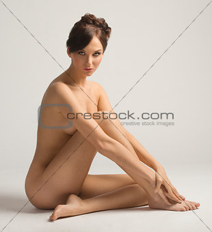 sexy naked woman natural skin