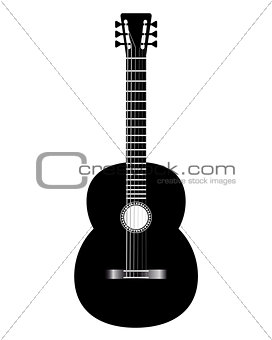 guitar black