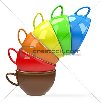 The colour cups