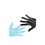 Pop Art Hands logo