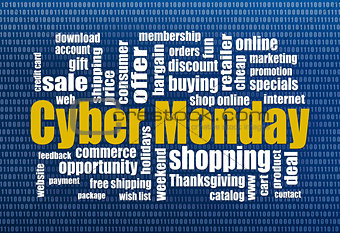 Cyber Monday shopping