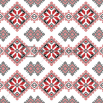 Seamless ethnic pattern vector, ornament, illustration art