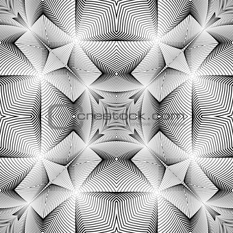 Design seamless decorative trellised pattern