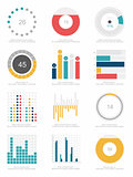 set of infographics elements