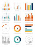 set of infographics elements