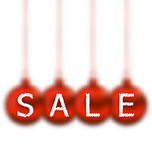 Christmas balls with lettering sale
