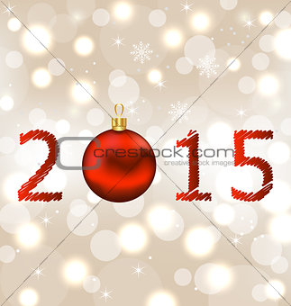 Happy new year shimmering background