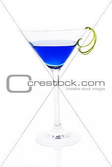 Cocktail isolated.