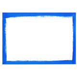 Blue grunge frame