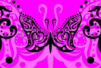 butterfly tattoo background5