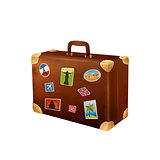 Suitcase traveler