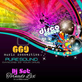 PArty Club Flyer for Music event