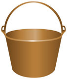 Bucket for construction work