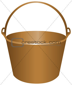 Bucket for construction work