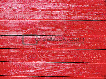 Red wood wall texture