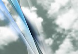 Abstract cloudy sky vector background