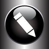 Pencil icon on black button