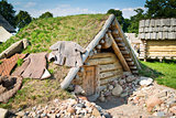 Old slavic hut