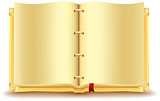 Open gold book