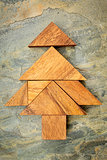 tangram Christmas tree