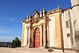 Entrance of Joanina library, Coimbra University, Portugal