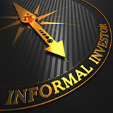 Informal Investor - Business Background. Golden Compass Needle.