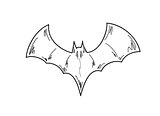 sketch of the bat