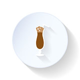 Latte flat icon