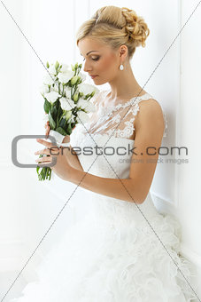 Wedding. Beautiful bride