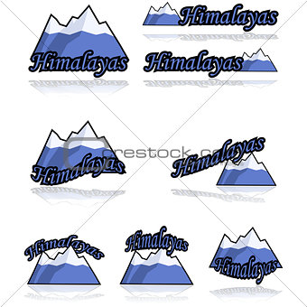 Himalayas icons