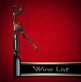 Wine List Design