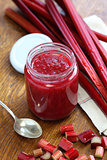 homemade rhubarb jam