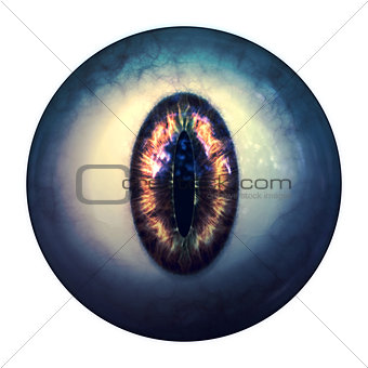 Eyeball of monster