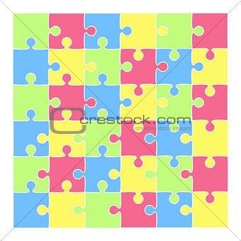 vector puzzle background