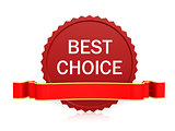 Best choice seal with ribbon