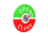 Open close toggle switch