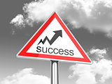 the success sign