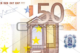 one banknote 50 euro