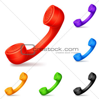 Colored handsets.