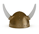 Viking Helmet isolated on white